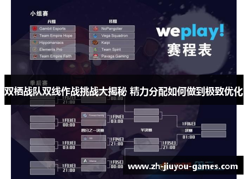 双栖战队双线作战挑战大揭秘 精力分配如何做到极致优化